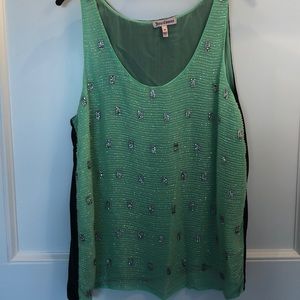 Juicy Couture sequin worn once gorgeous top! 💚